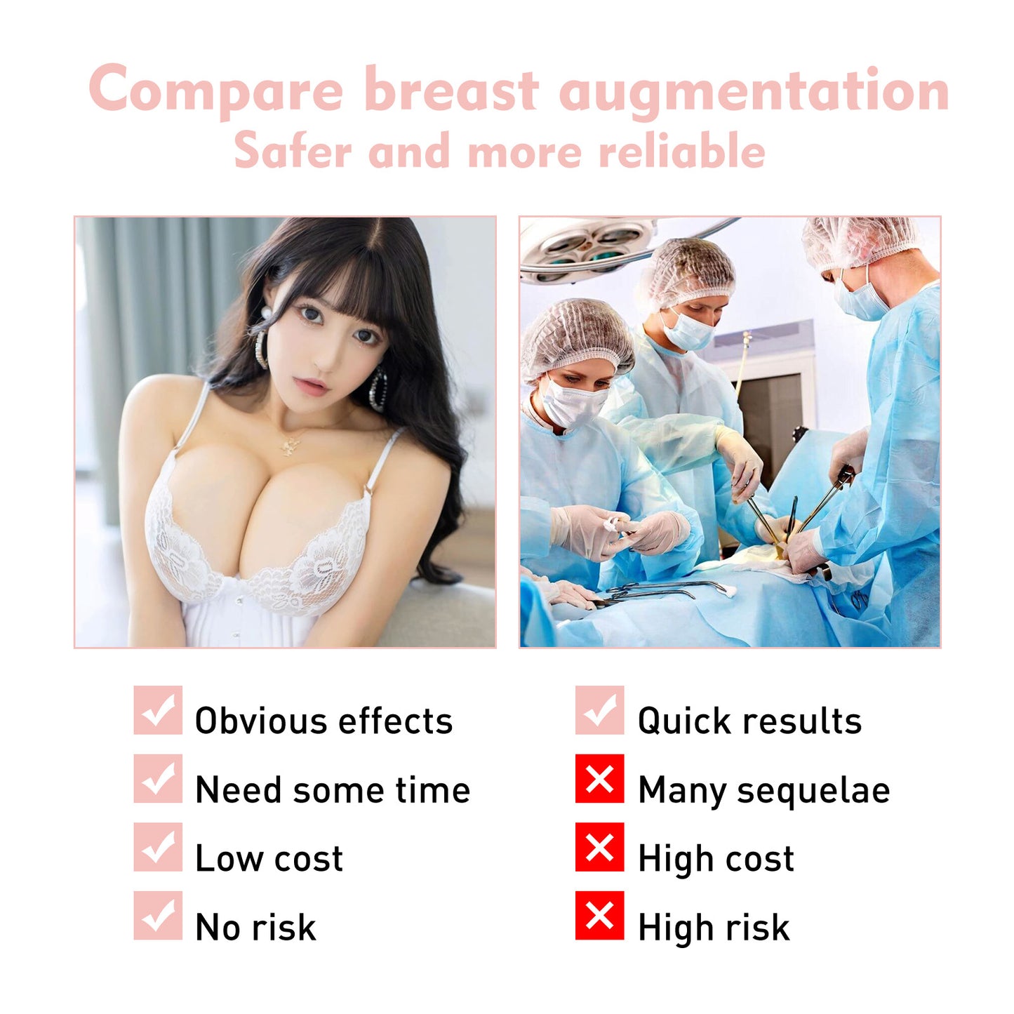 Jaysuing Breast Enlargement Essential Oil Chest Lift Enhancement Roll-On Oil Plumping Firming Massage Enhancer Sexy Breast Care(10ml)