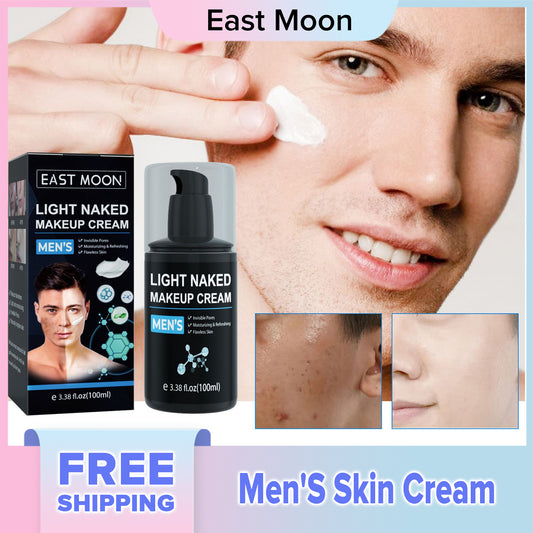 East Moon Men'S Skin Cream Natural Concealer Acne Mark Brightening Lazy Skin Skin Skin Bb Cream(100ml)
