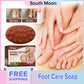 South Moon Foot Care Soap Exfoliating Remove Dead Skin Anti Fungal Calluses Heel Itch Foot Peeling Blister Nail Fungus Treatment(80g)