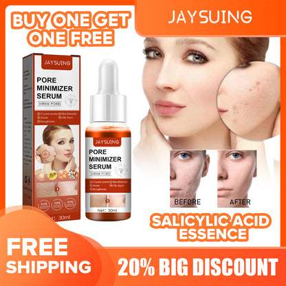 Jaysuing salicylic Acid Essence is suitable for multi-skin essence to lighten, remove dark yellow, shrink pores and remove acne(30ml