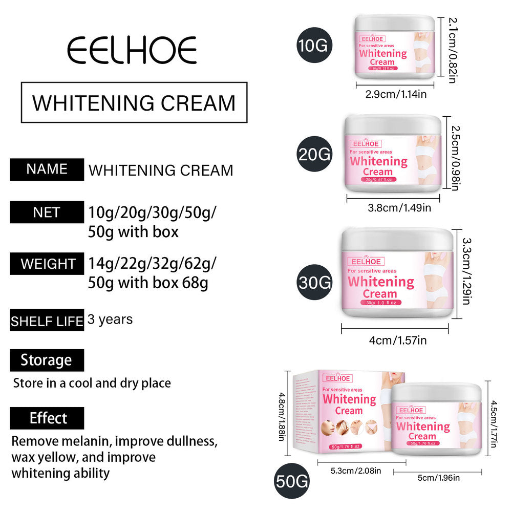 EELHOE Whitening Cream for Face and Body Whitening, Firming, Moisturizing Body Care