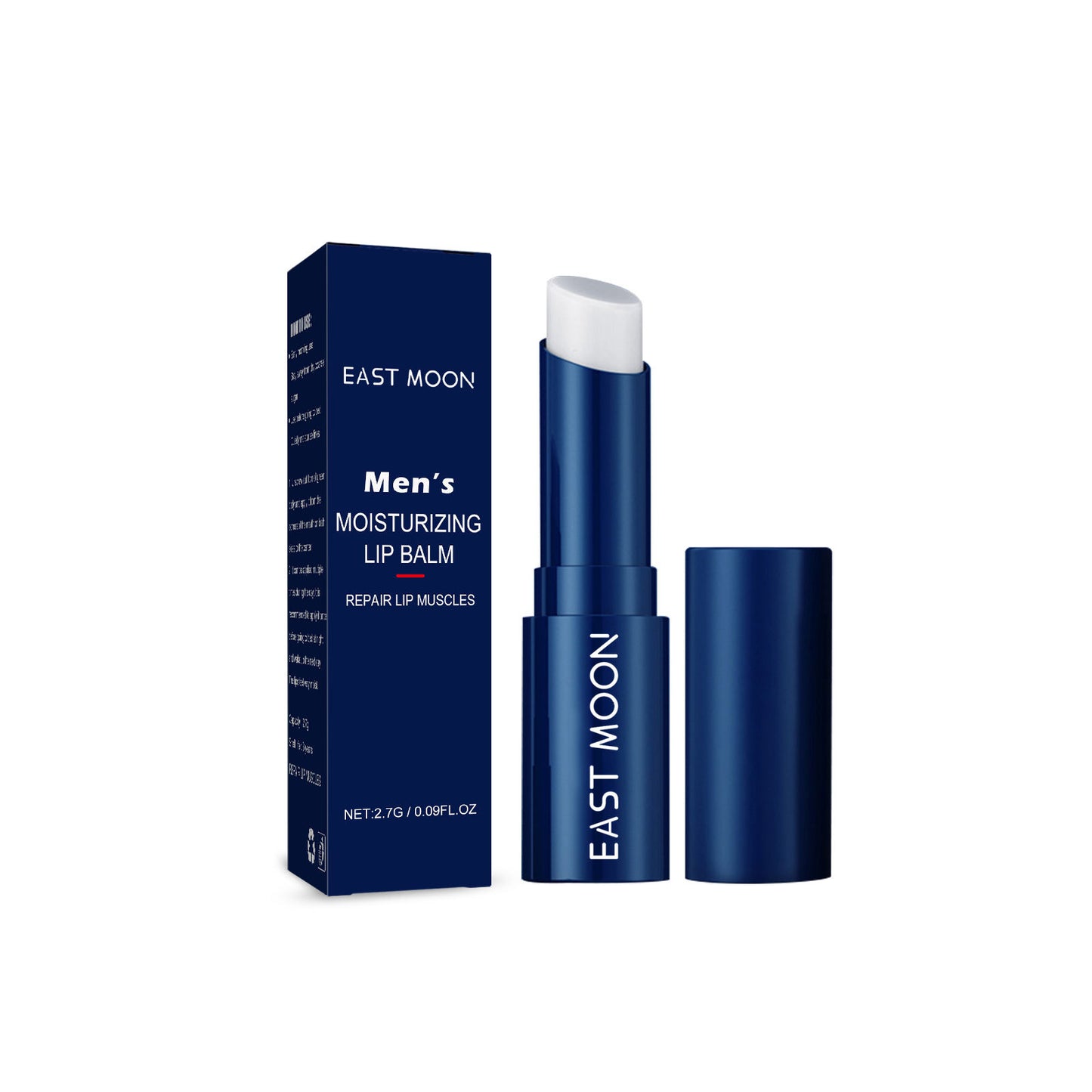 East Moon Men's lipstick Anti chapped and Dead Skin Lip Care Moisturizing Lip Care