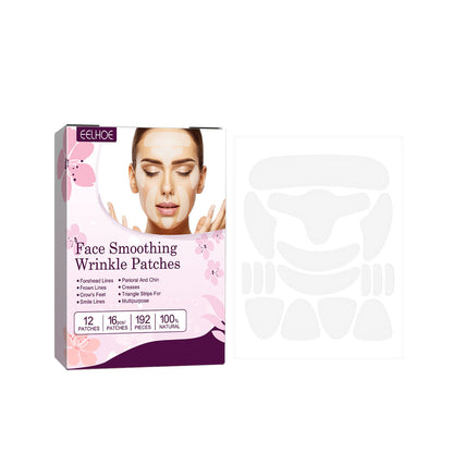 EELHOE Face Smoothing Wrinkle Patches Cheek Frown Forehead Lifting Firming Anti Aging Fade Fine Lines Sagging Skin Lift Up Tape