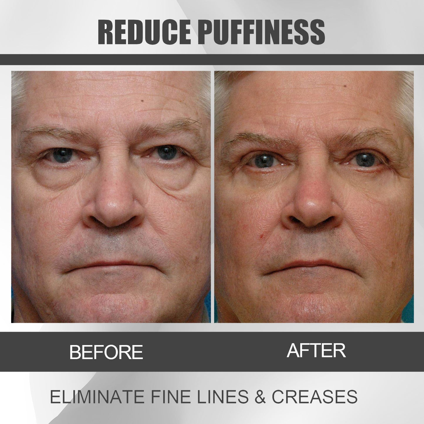 OUHOE Men's  Anti Wrinkle Eye Cream Hydrating Moisturizing Firming Fades Fine Lines Anti Aging Eye Cream(15ml)