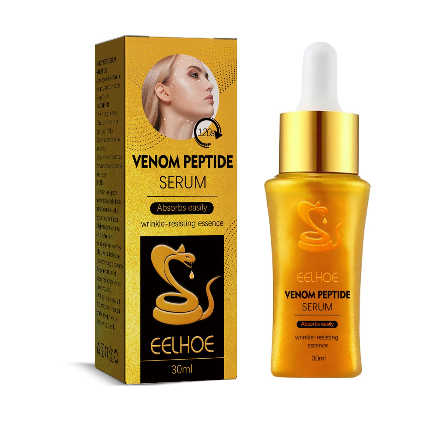 EELHOE Facial Essence Deeply Moisturizes, Reduces Fine Lines, Tightens Skin, Moisturizes And Hydrates Facial Essence(30ml)