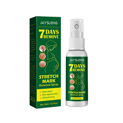 Jaysuing Spray For Pregnant Wrinkles Repair Postpartum Care Fade Pregnant Wrinkles Pregnant Wrinkles Body Skin Care Fluid (30ml)